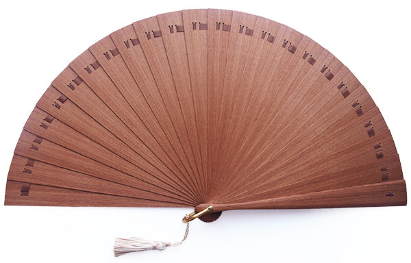 Plain Wooden Hand Fan CB0001