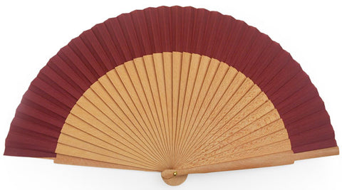 Plain Wooden Hand Fan PF014G