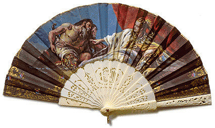 Vintage and Antique Hand Fan AF001