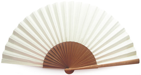 Plain Wooden Hand Fan CG0032