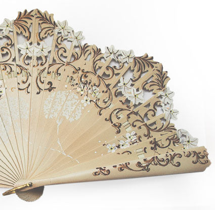 Classic Hand Fan CG9650W – myhandfan.com